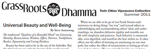 Read GrassRoots Dhamma Online